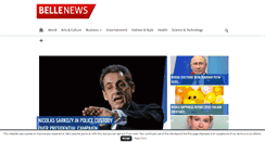 Desktop Screenshot of bellenews.com